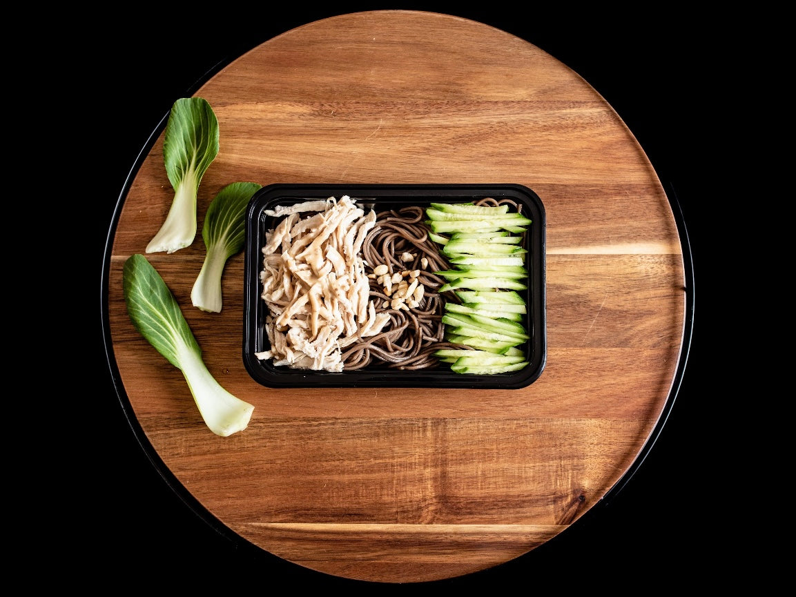 Japanese Chicken Breast with Soba Noodles
