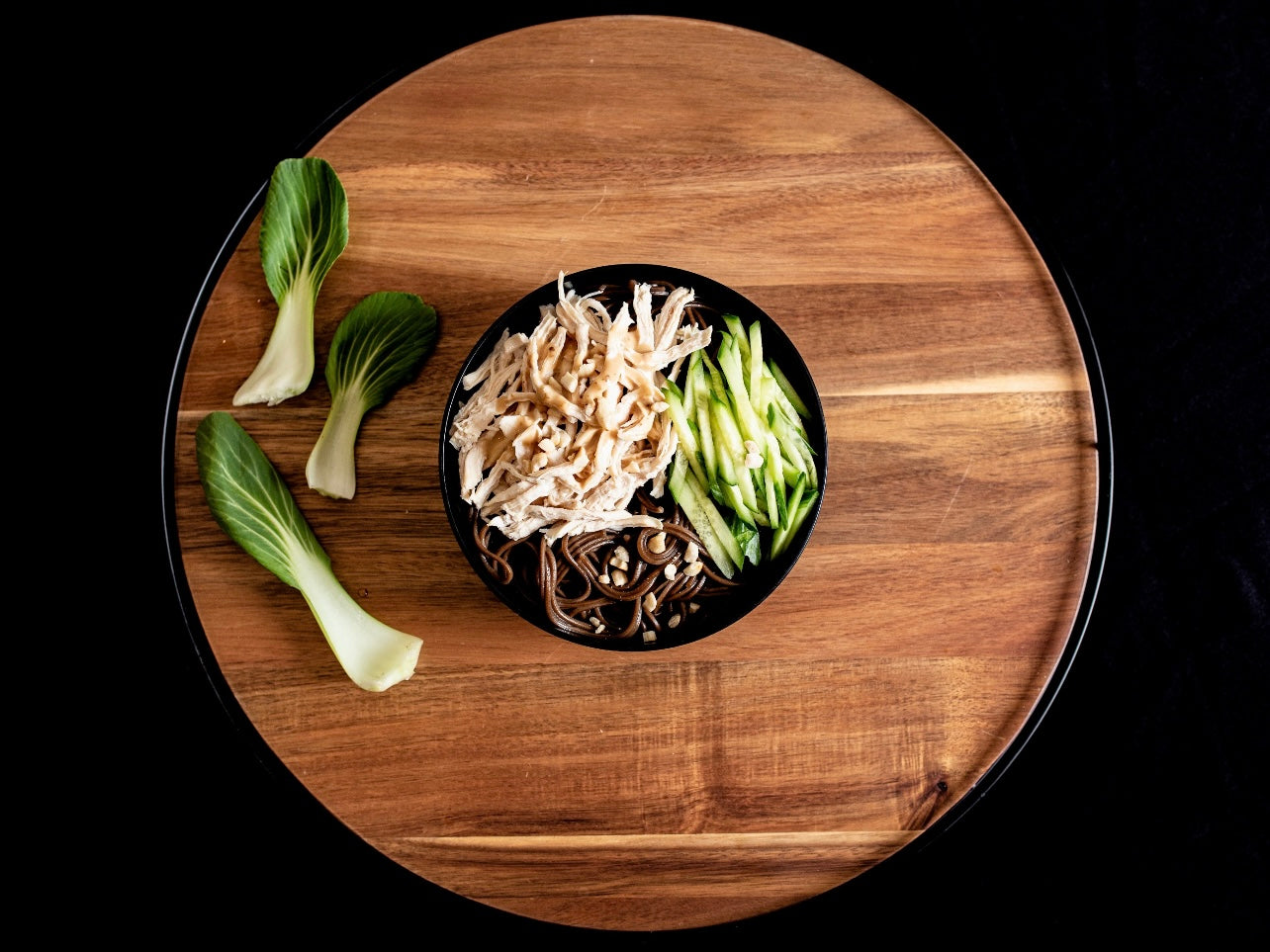 Japanese Chicken Breast with Soba Noodles